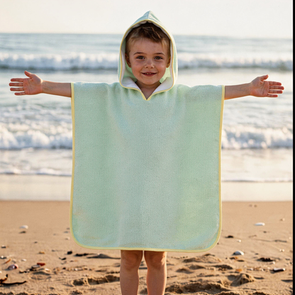 Seersucker Hooded Beach Towel
